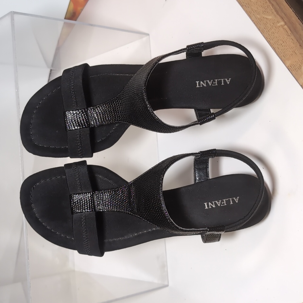 Alfani black flats 6.5